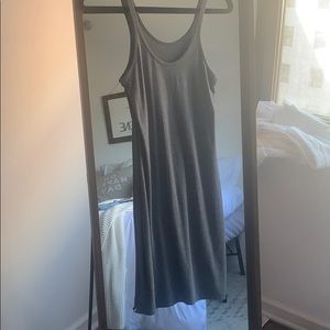Alexander Wang Gray Bodycon Tank Dress